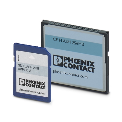 Βιομηχανική 2GB CF FLASH μνήμη από Phoenix Contact Ένα must-have για το σύστημά σας