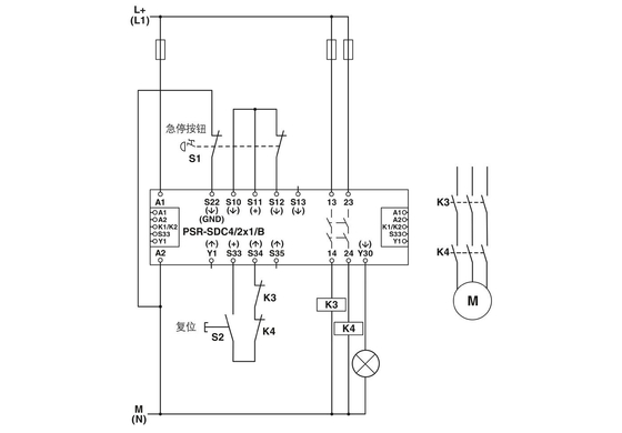2981486 PSR-SCP-24DC/SDC4/2X1/B Ασφαλείς ρελέα επαφής Φοίνιξ με θεωρία ρελέα τάσης