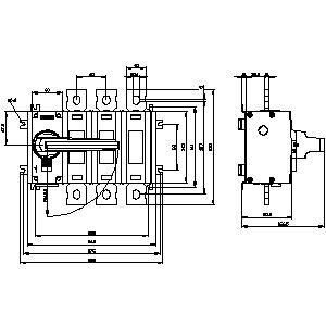 3KD4432-0QE10-0 SENTRON Διακόπτες διακόπτη για βασικές συσκευές μέχρι 1600 αμπεριαλικών ορίων