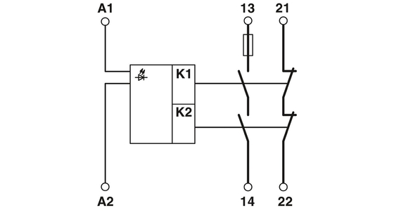 Σύνδεσμος ρυμουλκούμενου επαφής Phoenix 2981978 PSR-SCP-24DC/FSP/1X1/1X2 17.5*114.5*99MM