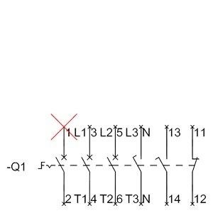 PLC 3LD2054-2EP51 Βασικές συσκευές διακόπτη διασύνδεσης για βιομηχανική διανομή ηλεκτρικής ενέργειας