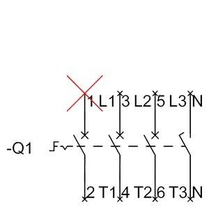ΠΛΚ 3LD2064-1TC53 Βασικές συσκευές διακόπτης διασύνδεσης για ομαλή κατανομή ισχύος