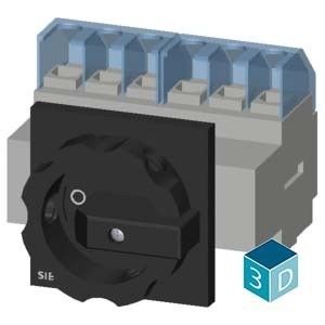 Βιομηχανικός PLC 3LD2103-3VK51 Βασικές συσκευές διακόπτης αποσύνδεσης με εύκολη εγκατάσταση