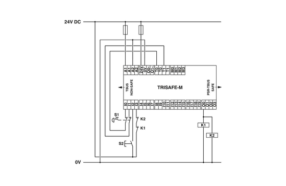 Μονάδα Ασφάλειας Επικοινωνίας Phoenix PSR-SPP-24DC/TS/M 67,5*112*114,5mm ρελέ ζεύξης