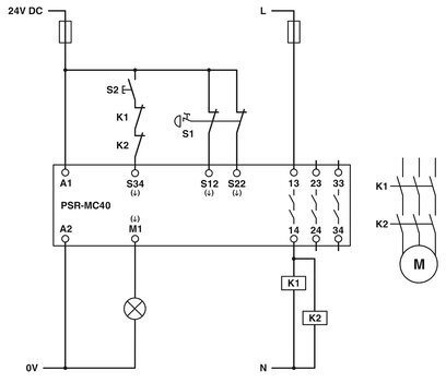 Επικοινωνία Phoenix PSR-MC40-3NO-1DO-24DC-SC Ρέλε ασφαλείας για προστασία έκτακτης ανάγκης