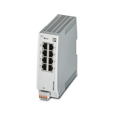 Ασφαλής σύνδεση με FL SWITCH 2008 Industrial Ethernet Switch από την Phoenix Contact