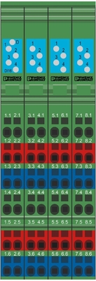 2861250 IB IL 24 DI 16-PAC Phoenix Contact Ψηφιακή Μονάδα Επικοινωνίας με επίπεδο προστασίας IP20