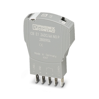 24 V DC 2800904 CB E1 24DC/4A NO P Phoenix Contact Ηλεκτρονικός εξοπλισμός Διακόπτης κυκλωμάτων