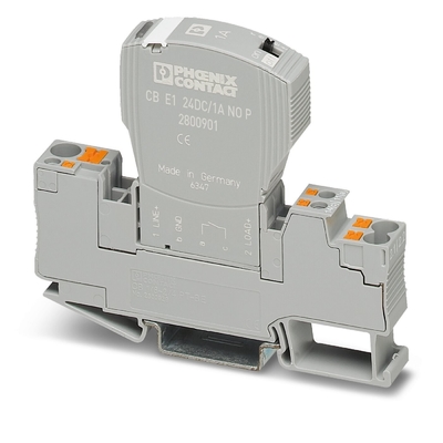 24 V DC 2800904 CB E1 24DC/4A NO P Phoenix Contact Ηλεκτρονικός εξοπλισμός Διακόπτης κυκλωμάτων