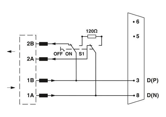 Phoenix Contact SUBCON-PLUS-ARCNET/AX/SC038 Συνδέτης λεωφορείου D-SUB για βιομηχανικά δίκτυα