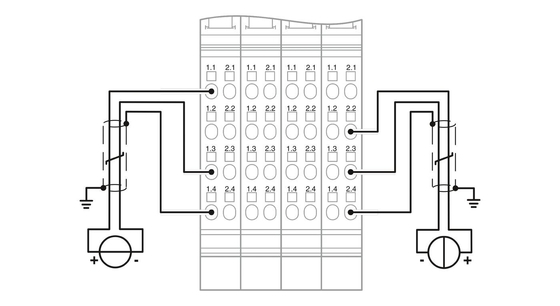 2861412 IB IL AI 8/SF-PAC Phoenix Analog Contact Module με επίπεδο προστασίας IP20