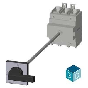 Βιομηχανικός PLC 3LD2418-0TK11 Βασικές συσκευές διακοπής διακόπτη για τη διανομή ενέργειας