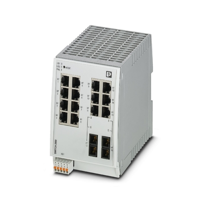 Επίπεδο προστασίας IP65 FL SWITCH 2214-2FX SM Phoenix Contact Βιομηχανικός διακόπτης Ethernet