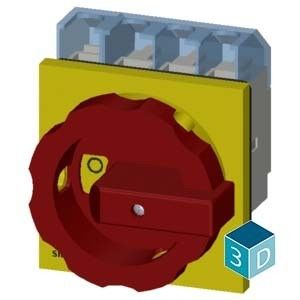 PLC 3LD2504-1TL53 Βασικές συσκευές διακόπτης αποσύνδεσης με ευέλικτες επιλογές τοποθέτησης