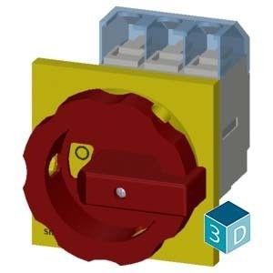Ελέγχος ισχύος εύκολος με PLC 3LD2555-0TK53 Βασικές συσκευές διακόπτης αποσύνδεσης