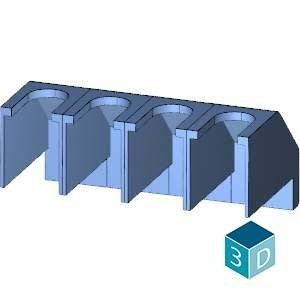 4πόλων 3LD20 PLC 3LD9201-1A Κάλυψη τερματικού με ευέλικτες εφαρμογές