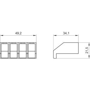 4πόλων 3LD20 PLC 3LD9201-1A Κάλυψη τερματικού με ευέλικτες εφαρμογές