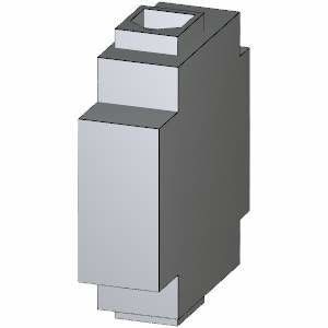 Συνεχή 3LD9220-2C PLC Neutral Conductor/PE Terminal για εξαρτήματα τοποθέτησης στο πάτωμα