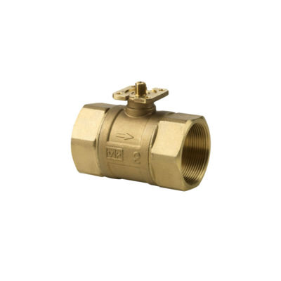 ΠΛΚ BPZ VAI61.50-40 Βαλβίδα μπάλας 2 θύρας PN40 για έλεγχο κτιρίων σε συστήματα αυτοματισμού