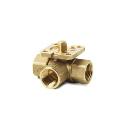 Ελέγχου κτιρίου 3-Port Ball Valve PLC BPZ VBI61.15-4 με εσωτερική σύνδεση νήματος