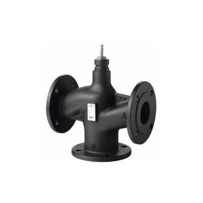 Επεξεργαστική λύση ελέγχου κτιρίων PLC S55206-V117 Τριδιάδρομη βαλβίδα ρύθμισης συνδεδεμένη με φλάντσα