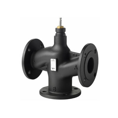 Προσαρμόσιμη βαλβίδα καθίσματος S55208-V142 PLC Flanged 3-Port για αυτοματοποίηση ελέγχου κτιρίων