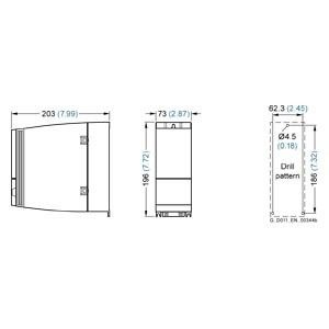 Βιομηχανικές επιδόσεις Siemens Compact Converters SINAMICS G120C FSA 6SL3210-1KE18-8UF1