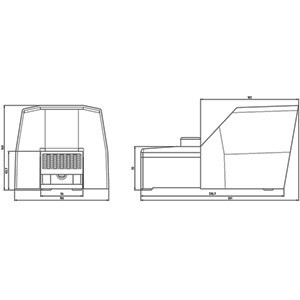 Siemens 3SE2924-3AA20 3SE29 Safety Foot Switch Cover Συμπεριλαμβανομένης της τυπικής μέγιστης τάσης