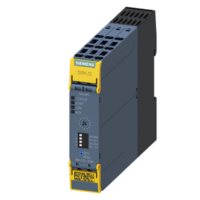 Σημείο ασφαλείας Siemens 3SK1122-2CB41 με τερματικούς φορτισμένους με ελατήριο και 4 εισόδους ενεργοποίησης