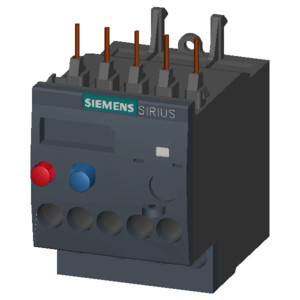 Σφραγισμένο Siemens 3RU6116-0EB0 Ρέλε υπερφόρτωσης 11 16 A Μέγεθος S00 Τάξη 10 για προστασία κινητήρα