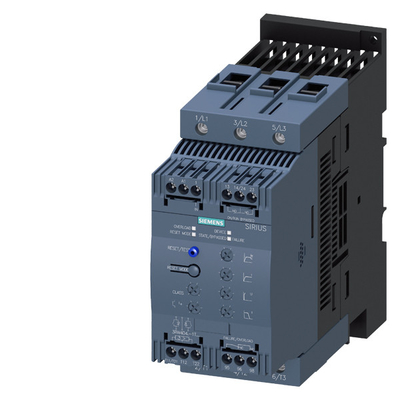 Siemens 3RW4047-1TB04 55kw 3RW40 Soft Starter με παράκαμψη και προστασία του κινητήρα θερμοστάτη Μέγεθος S3