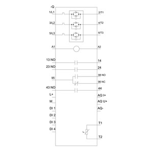 ΣΥΡΙΑΣ Soft Starter 3RW5544-6HA14 Τερματικά βίδες μεγέθους 4 για εφαρμογές βαριάς χρήσης