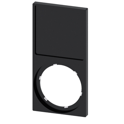 Siemens 3SU1900-0AQ10-0AA0 SIRIUS ACT 22 mm τετραγωνικός στερεοποιητής ετικέτας για ετικέτες