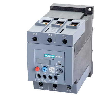 Siemens 3RU5146-4KB1 Ρέλε υπερφόρτωσης 80 100 A Μέγεθος S3 Φορτίο επαφής για προστασία κινητήρα