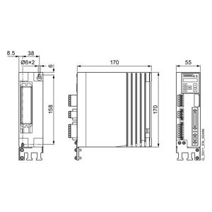 200 V 0,40 kW SINAMICS V90 Μετατροπέας LI PROFINET FSB 6SL3210-5FB10-2UF2 από τη Siemens