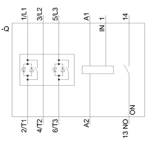 Siemens 3RW3036-1BB14 3RW30 Soft Starter Size S2 Τερματικά βίδες Παράκαμψη Αξιόπιστη