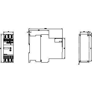 3RW3026-2BB04 Siemens Soft Starter S0 Μέγεθος Τερματικά βίδες Αύξηση της απόδοσης παράκαμψης