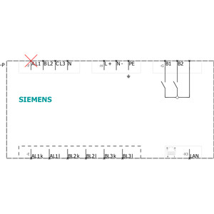 7KM PAC5100/5200 Μέτρηση συσκευής DIN-Rail Power Meter 7KM5412-6CA00-1EA8 από τη Siemens