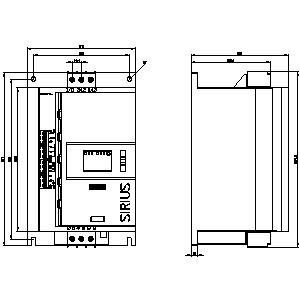 Siemens 3RW5217-1AC14 SIRIUS Soft Starter με τερματικά τύπου βίδες και αναλογική έξοδο