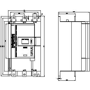 Siemens 3RW5244-6TC14 SIRIUS Soft Starter με τερματικά βίδες και έξοδο θερμιστήρα