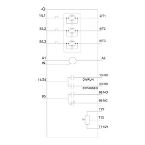 Siemens 3RW5244-6TC14 SIRIUS Soft Starter με τερματικά βίδες και έξοδο θερμιστήρα