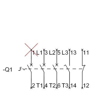 3LD2003-0TK53 Βασικές συσκευές αποσύνδεσης διακόπτη για τη διανομή ηλεκτρικής ενέργειας στις βιομηχανίες