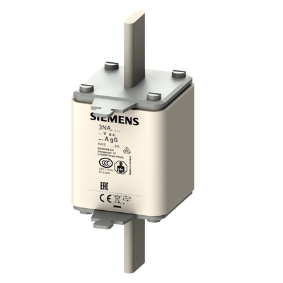 3NA3360 LV HRC Fuse Link GL/GG με λαβή και μπροστινό δείκτη μεγέθους 3 AC 500V/DC 440V