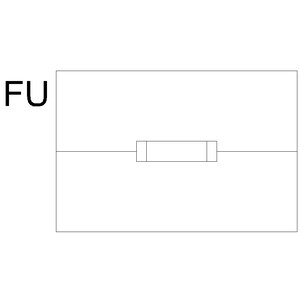 3NA3360 LV HRC Fuse Link GL/GG με λαβή και μπροστινό δείκτη μεγέθους 3 AC 500V/DC 440V