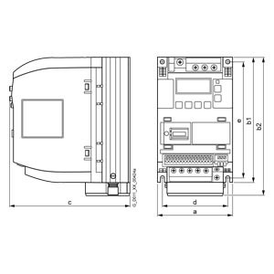 Modbus Επαφή επικοινωνίας SINAMICS V20 FSA 3AC 400V Μετατροπέας συχνοτήτων 6SL3210-5BE21-1UV0