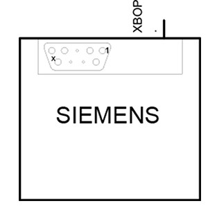 Διασύνδεση επικοινωνίας Modbus Βασικός πίνακας χειριστή 6SL3255-0AA00-4CA1 για βιομηχανικό