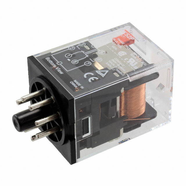 Ενδιάμεσο ρελέ MKS2P AC110 BY OMZ/C Σχεδιασμένο για βαριές βιομηχανικές εφαρμογές