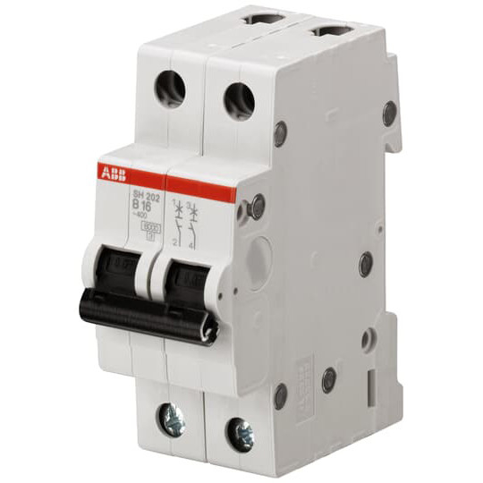 220V 2P MCB SH202-B13 Μικροσκοπικός διακόπτης ρεύματος Αριθμός στύλου Ρυθμισμένη τάση 13A
