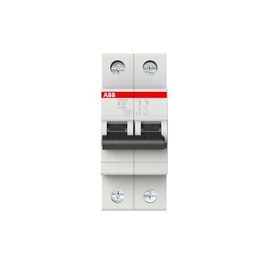 MCB SH202-B32 Μικροσκοπικός διακόπτης κυκλωμάτων 2P B 32 A Κατάλληλος για διάφορα περιβάλλοντα