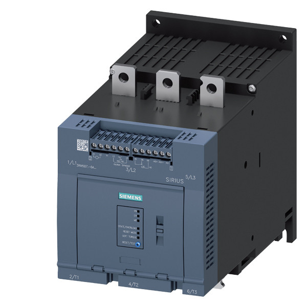 3RW5072-6AB14 SIRIUS Soft Starter μεγέθους S12 με τερματικά βίδες και αναλογική έξοδο